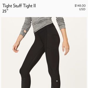 Lululemon Leggings “Tight Stuff Tight Pant II”